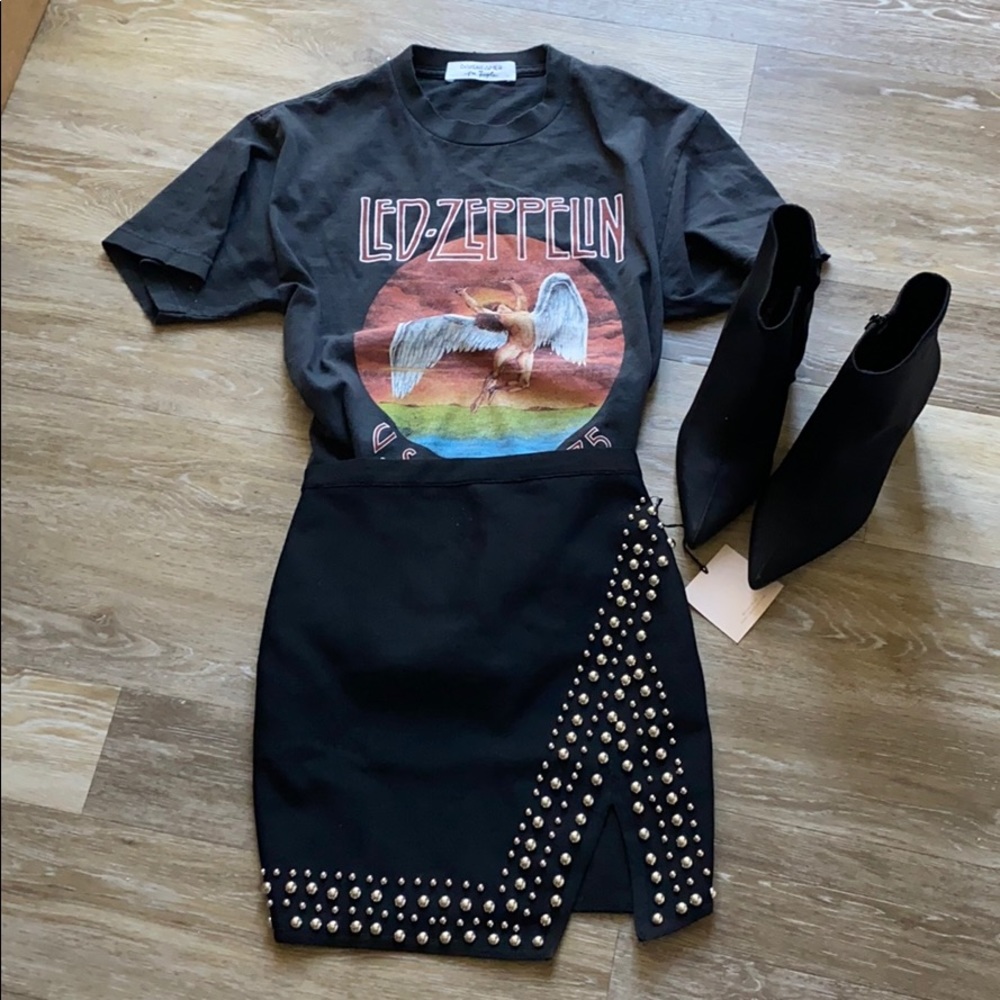 NWT superdown embellished skirt